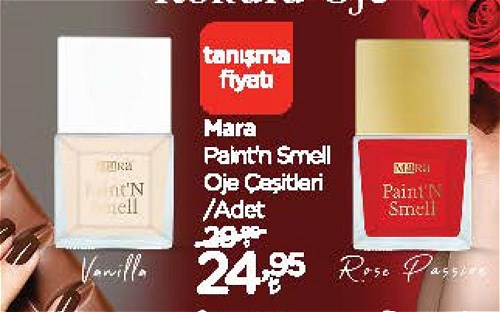 Mara Painth Smell Oje Çeşitleri/Adet image