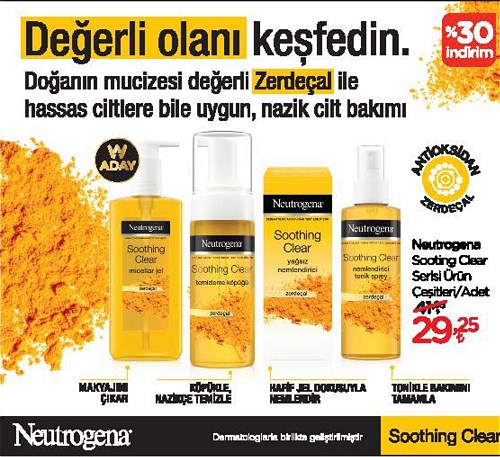 Neutrogena Sooting Clear Serisi Ürün Çeşitleri/Adet image