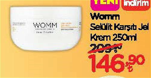 Womm Selülit Karşıtı Jel Krem 250 ml image