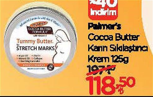 Palmer's Cocoa Butter Karın Sıkılaştırıcı Krem 125 g image