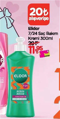 Elidor 7/24 Saç Bakım Kremi 300 ml image