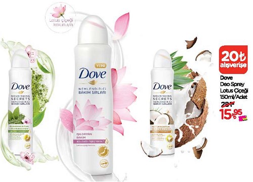 Dove Deo Sprey Lotus Çİçeği 150 ml image