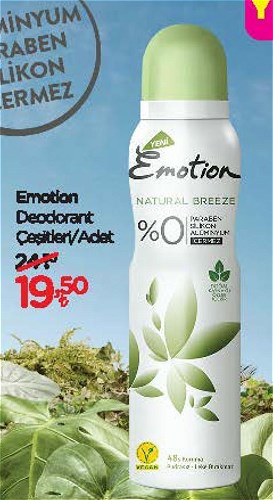 Emotion Deodorant Çeşitleri/Adet image