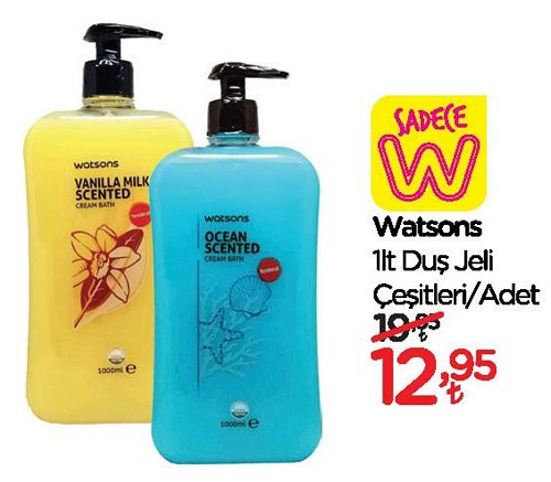 Watsons 1 lt Duş Jeli Çeşitleri image