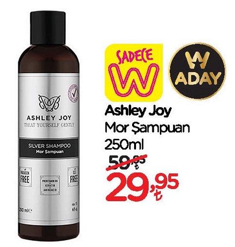 Ashley Joy Mor Şampuan 250 ml image