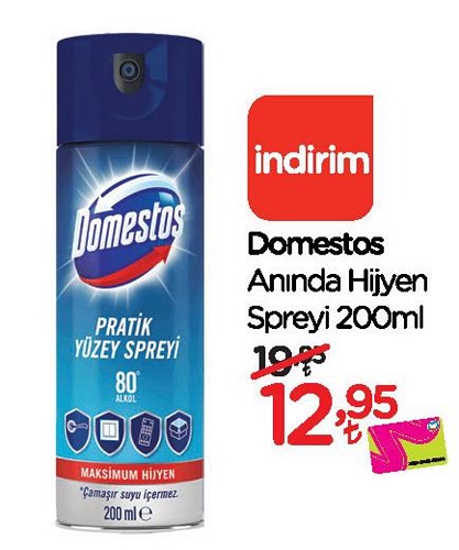 Domestos Anında Hijyen Spreyi 200 ml image