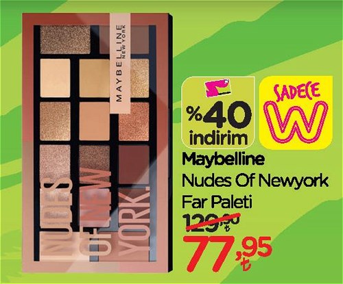 Maybelline Nudes Of New York Far Paleti image