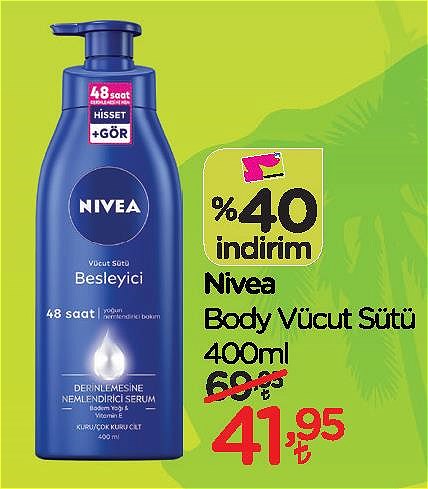 Nivea Body Vücut Sütü 400 ml image