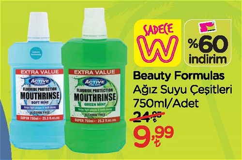 Beauty Formulas Ağız Suyu Çeşitleri 750 ml image