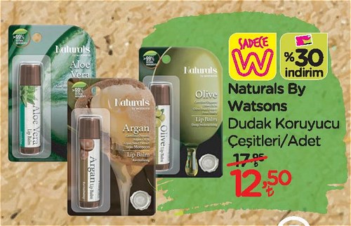 Naturals By Watsons Dudak Koruyucu Çeşitleri/Adet image