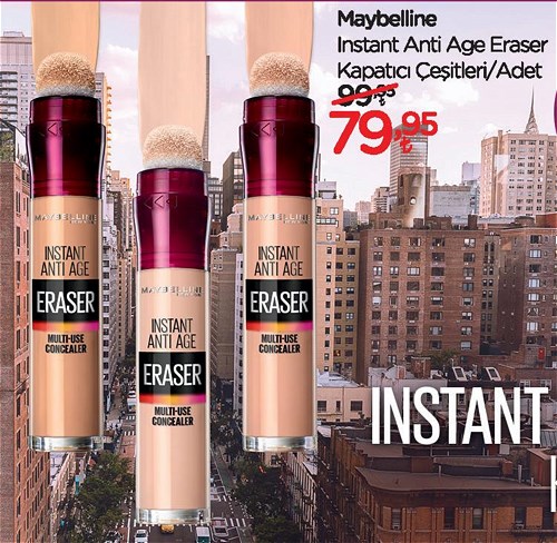 Maybelline Instant Anti Age Eraser Kapatıcı Çeşitleri/Adet image