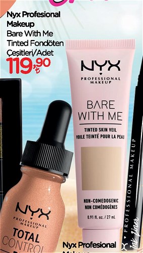 NYX Professional Makeup Bare With Me Tinted Fondöten Çeşitleri/Adet image