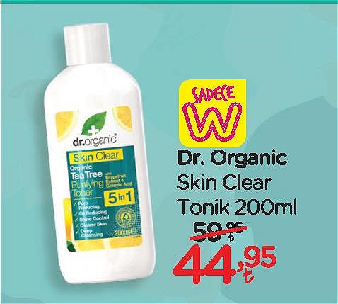 Dr.Organic Skin Clear Tonik 200 ml image