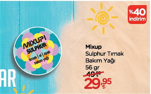 Mixup Sulphur Tırnak Bakım Yağı 56 gr image