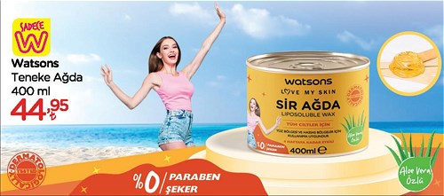 Watsons Teneke Ağda 400 ml image