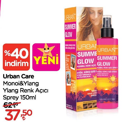 Urban Care Monoi&Ylang Ylang Renk Açıcı Sprey 150 ml image