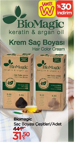 Biomagic Saç Boyası Çeşitleri/Adet image