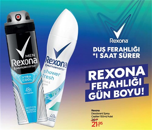 Rexona Deodorant Sprey Çeşitleri 150 ml image