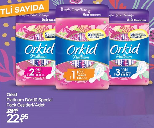 Orkid Platinum Dörtlü Special Pack Çeşitleri/Adet image