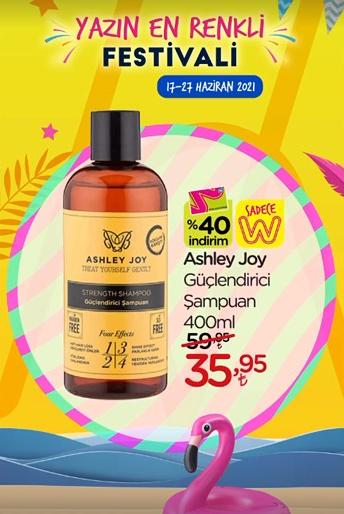 Ashley Joy Güçlendirici Şampuan 400ml image