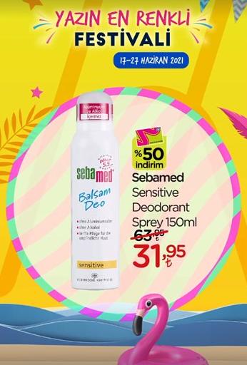 Sebamed Sensitive Deodorant Sprey 150ml image