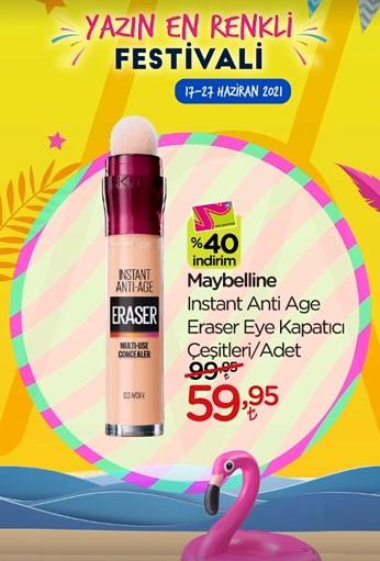 Maybelline Instant Anti Age Eraser Eye Kapatıcı Çeşitleri/adet image