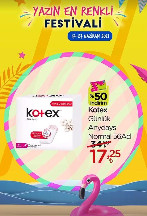 Kotex Günlük Anydays Normal 56 adet image