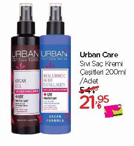 Urban Care Sıvı Saç Kremi Çeşitleri 200 ml image