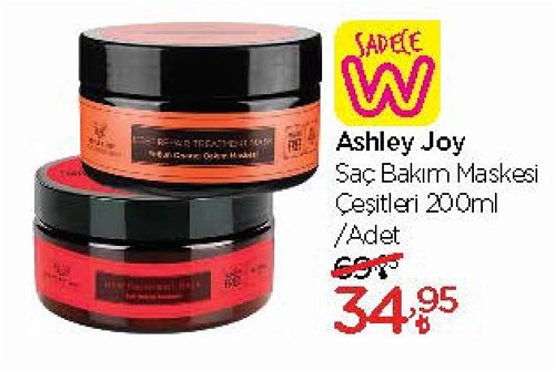 Ashley Joy Saç Bakım Maskesi Çeşitleri 200 ml image