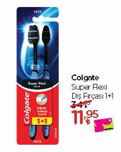 Colgate Super Flexi Siş Fırçası 1+1 image