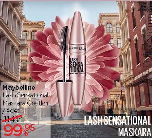 Maybelline Lash Sensational Maskara Çeşitleri/Adet image