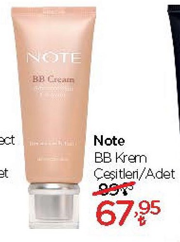 Note BB Krem Çeşitleri/Adet image