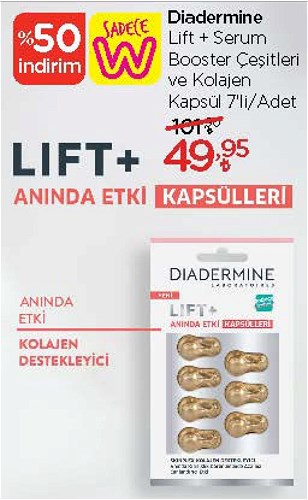 Diadermine Lift+Serum Booster Çeşitleri ve Kolajen Kapsül 7'li image