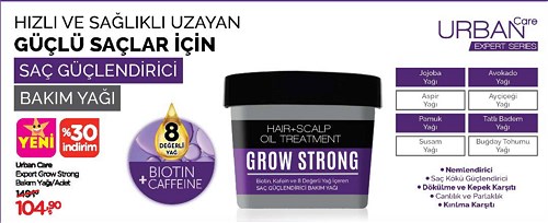 Urban Care Expert Grow Strong Bakım Yağı  image