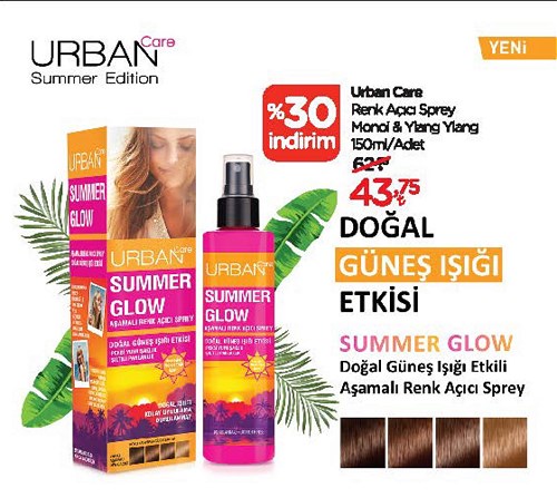 Urban Care Renk Açıcı Sprey Monoi&Ylang Ylang 150 ml image