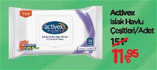 Activex Islak Havlu Çeşitleri/Adet image