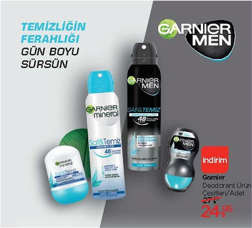 Garnier Deodorant Çeşitleri/Adet image