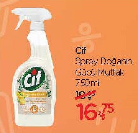 Cif Sprey Doğanın Gücü Mutfak 750 ml image