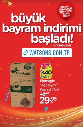 Biomagic Saç Boyası Kumral 7.00 image