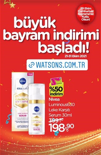 Nivea Luminous630 Leke Karşıtı Serum 30 ml image