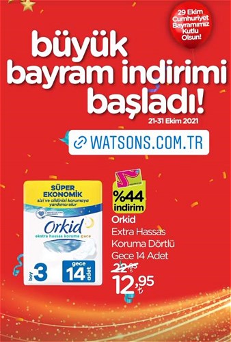 Orkid Extra Hassas Koruma Dörtlü Gece 14 Adet image