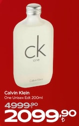 Calvin Klein One Unisex Edt 200 ml image