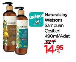 Naturals by Watsons Şampuan Çeşitleri 490ml image