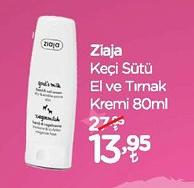 Ziaja Keçi Sütü El ve Tırnak  Kremi 80ml image