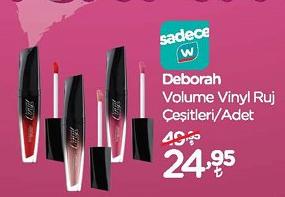 Deborah Volume Vinyl Ruj Çeşitleri/Adet image