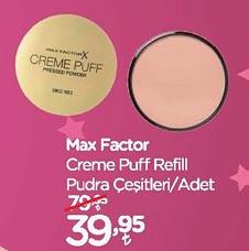 Max Factor Creme Puff Refill Pudra Çeşitleri/Adet image