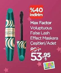 Max Factor Voluptuous False Lash Effect Maskara Çeşitleri/Adet image