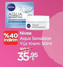 Nivea Aqua Sensation Yüz Kremi 50ml image