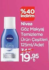 Nivea Göz Makyaj Temizleme Ürün Çeşitleri 125ml image