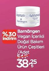 Barnöngen Vegan İçerikli Doğal Bakım Ürün Çeşitleri/Adet image